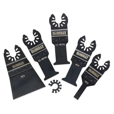 DeWalt DT20732 / Sada pílových plátkov do oscilačnej brúsky / 5 ks