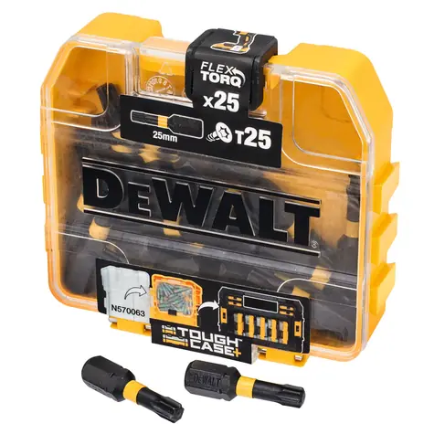 DeWalt DT70558T FlexTorq / Sada bitov / 25ks / T25 25mm