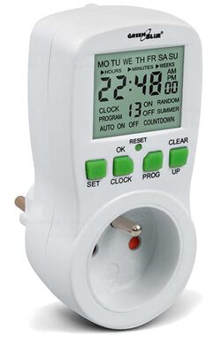 GreenBlue GB107 / Digitálny časovač / 16 programov / max. 240 programov