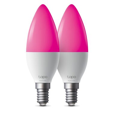 TP-LINK Tapo L430C Chytrá viacfarebná žiarovka 4.8W / E14 / 470lm / 2500 - 6500K 