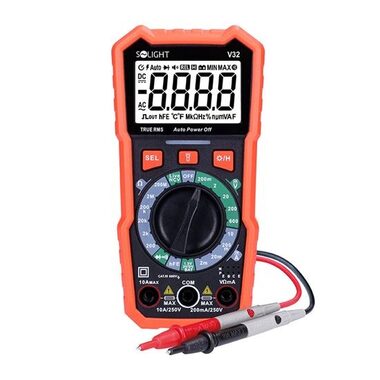 Solight V32 / digitálny multimeter / max. AC 600V / max. DC 600V / 600A