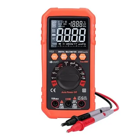 Solight V33 / digitálny multimeter / max. AC 600V/max. DC 600V / 600A