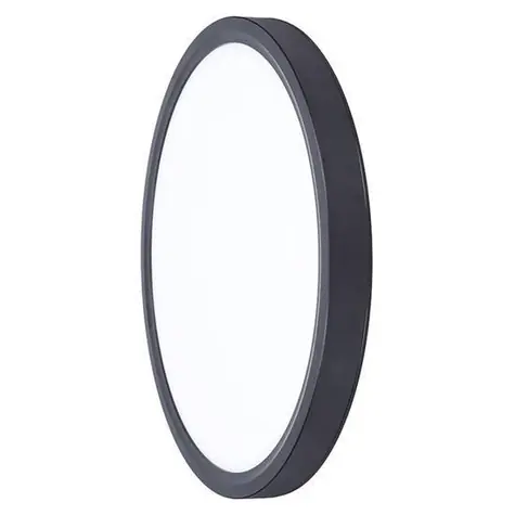 Solight LED osvetlenie s diaľkovým ovládačom Estela čierna / 60W / 4500lm / 50cm / zmena chromatičnosti / stmievateľné