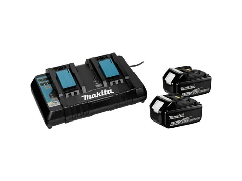 Makita 199484-8 dvojnabíjačka DC18RD & akumulátor 2x BL1860B