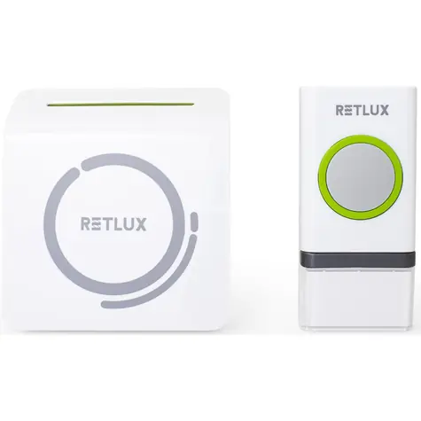 Retlux RDB 100 Bezdrôtový zvonček 3xAAA + batériové tlačidlo
