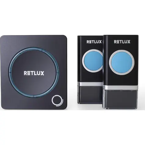 Retlux RDB 112 zvonček 2 tlačidlá + 1 základňa 
