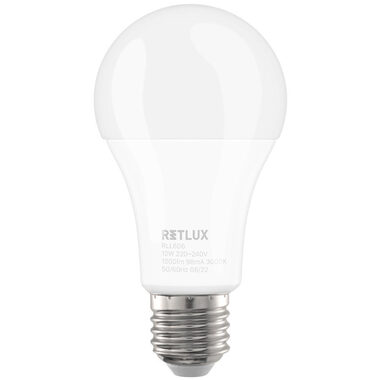 Retlux RLL 606 A60 E27 bulb 12W / 1620 lm / 3000K - teplá biela / D 
