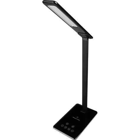 Retlux RTL 198 Stmievateľná LED lampa čierna Qi 5W 