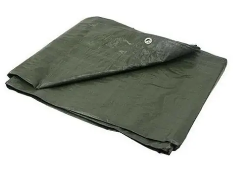 GEKO Plachta PP/PE nepremokavá silná zelená - 3x3m 