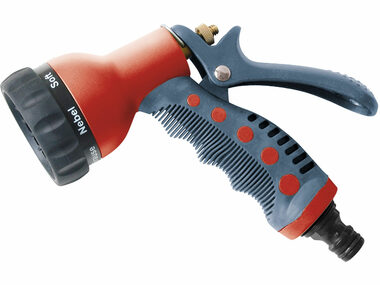 Extol- Premium Postrekovač záhradný kovový / 7funkčný / mosadzné telo a tryska / MOSADZ 