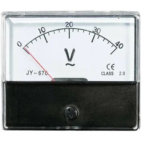 Voltcraft AM-70X60/40V 40 V / Analógové panelové meradlo 