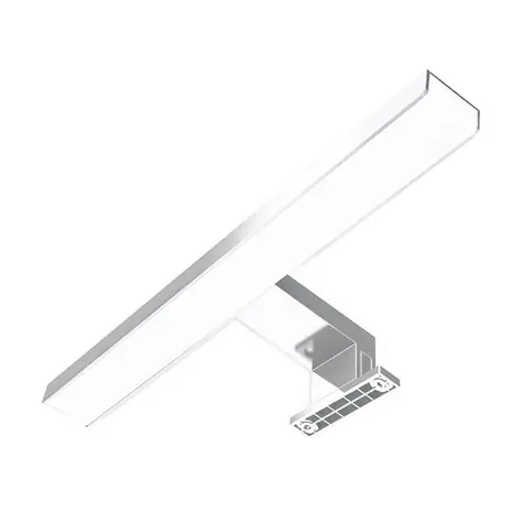 Solight WO827-CR LED kúpeľňové osvetlenie NAD zrkadlo 3v1 chróm / 7W / 455lm / 4000K / IP44 / 40cm