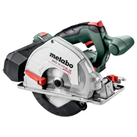 Metabo MKS 18 LTX BL 58 / Aku Okružná píla / 18V / Priemer 165x20 mm / 3.600 ot-min / Hĺbka rezu 58 mm