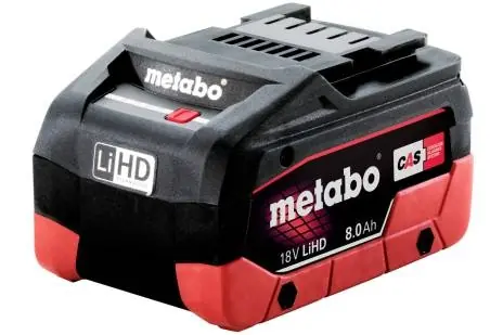 Metabo Akumulátor / 18V 8.0Ah LiHD 
