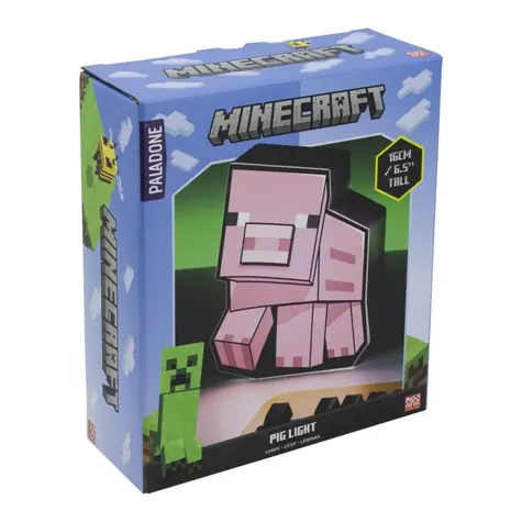 Paladone Light Pig Box Minecraft / Stolová lampa / 3x AAA