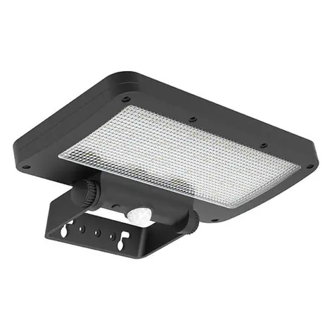 Solight WO7204 LED solárne osvetlenie so senzorom čierna / 5W / 500lm / 4000K