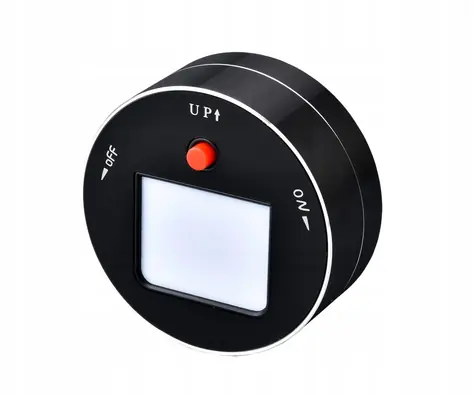 Viking zásuvkový modul A10 čierna / LED svetlo / 3W