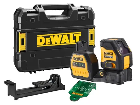 DeWalt DCE088NG18 / Aku krížový laser / 12/18V / dosah 100m / bez akumulátora a nabíjačky