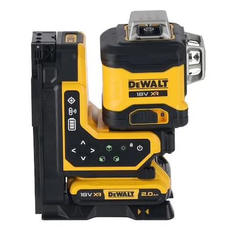 DeWalt DCLE34035D1 / Aku krížový laser / 18V / dosah 100m / 1x 2.0Ah XR + nabíjačka
