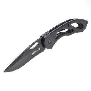Wolfcraft skladací nôž 70 mm / rovná čepeľ 