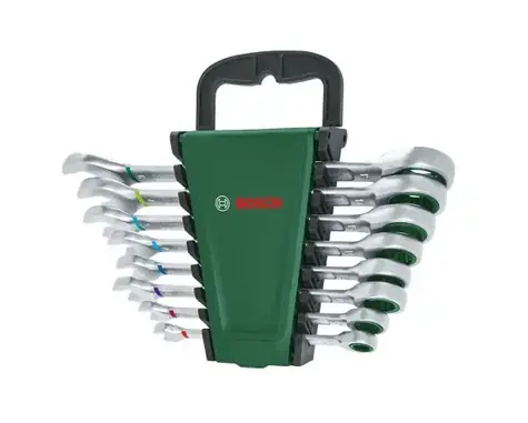 BOSCH 1600A027PS / 8dielna sada kombinovaných račňových kľúčov