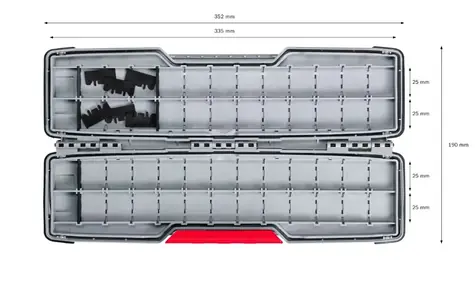 BOSCH 2607011826 / Organizér PRO Tough Box - veľký
