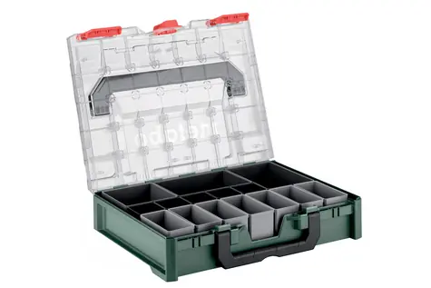 Metabo metaBOX 100S / Organizér / 7.2L / 396 x 296 x 100 mm