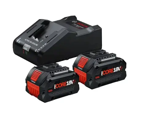 BOSCH 1600A02X03 / Štartovacia sada 2× ProCORE18V+ 8.0Ah + nabíjačka GAL 18V-160