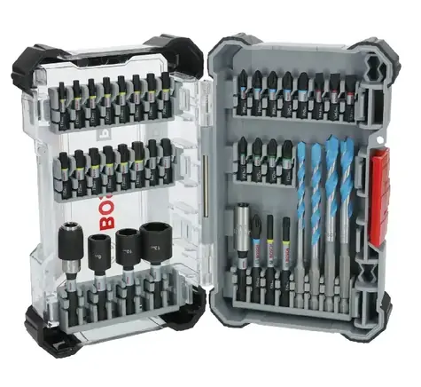 BOSCH 2608521U85 PRO Impact Mixed Set / 40-dielna sada bitov & vrtákov a nástrčných kľúčov