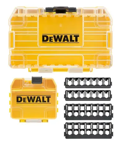 DeWalt DT70801 / Sada malých organizérov Tough Case a zásobníka na bity