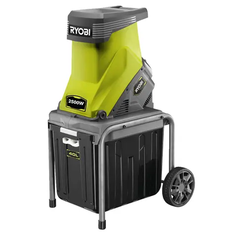 Ryobi RSH2545B / Elektrický rázový drvič mulčovač / 2500W / rezná kapacita 45mm