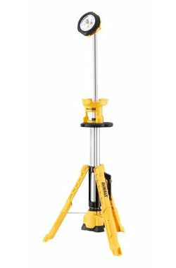 DeWalt DCL079 / Aku svietidlo so statívom / 18 V / 3000 lm / IP55 / bez batérie