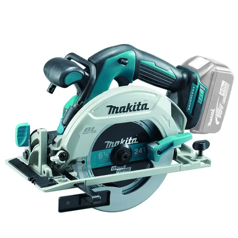 Makita DHS680Z / Aku bezuhlíková okružná píla / 18V / Kotúč: 165 mm / 5000 ot-min / bez aku