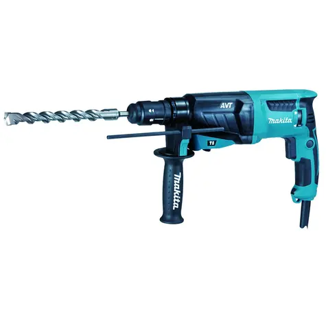 Makita HR2631FT / Kombinované kladivo s AVT a výmenným skľučovadlom / 800W / 2.4J