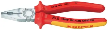 Knipex 0306180 Kliešte kombinované 180mm / 1000V VDE 