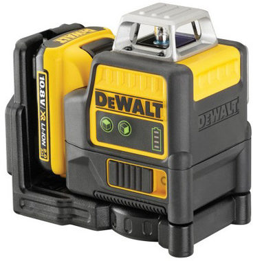 DeWalt DCE0811D1G / Aku krížový zelený laser / 2x360° / 10.8V / 1x2.0Ah XR Li-Ion