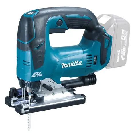 Makita DJV182Z / Aku bezuhlíková priamočiara píla / 18 V / Dĺžka zdvihu: 26 mm / bez aku Z
