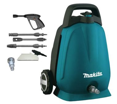 Makita HW102 / Vysokotlakový čistič / Tlak: 100 bar / 1300W / 360 lh