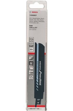 BOSCH S 927 BEF Pílový list do píly chvosty / plechy (3-8 mm) / profily < 100 mm / dopredaj