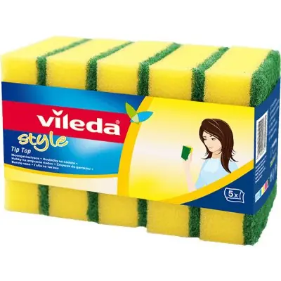 Vileda Style hubky na riad 3+2