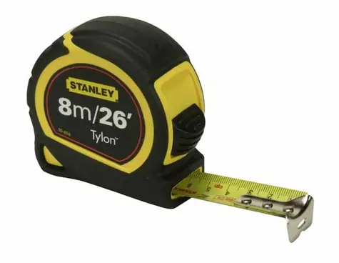 Stanley 0-30-656 / Bimaterial zvinovací meter 8m