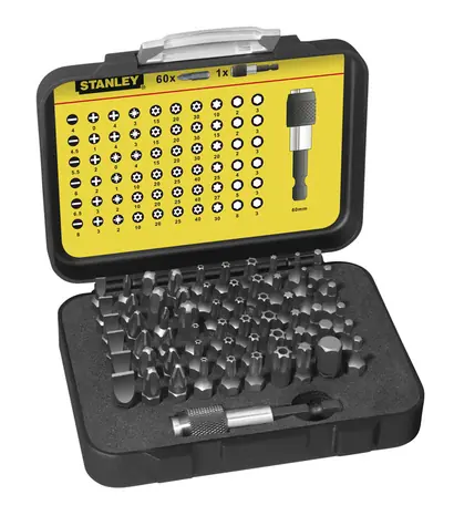 Stanley 1-13-902 / 61dielna sada 1:4" bitov
