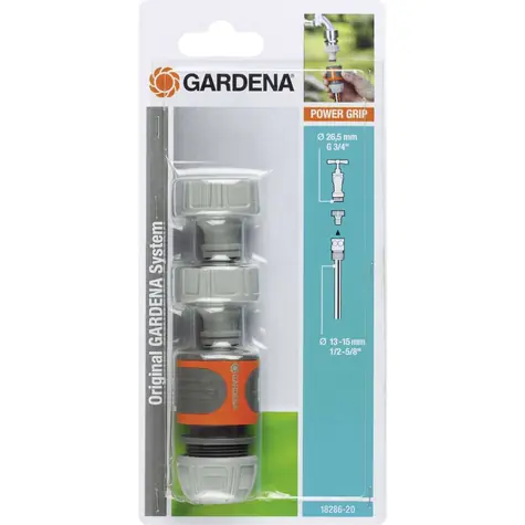 Gardena 18286-20 Spojovacia sada pre záhradné hadice 13 mm (1|2") - 15 mm (5|8")