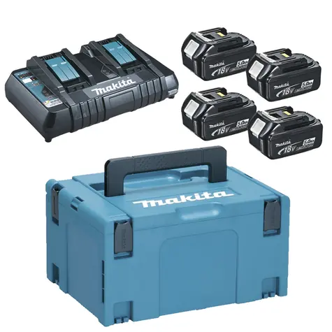 Makita 197626-8 Nabíjacia sada - 4X Batéria BL1850B |
