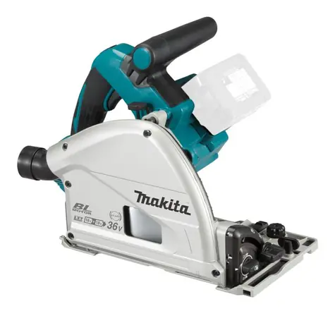Makita DSP600Z / Aku Ponorná okružná píla / 2x18V / Priemer kotúča 165 mm / 6.300 ot-min-1 / bez Aku