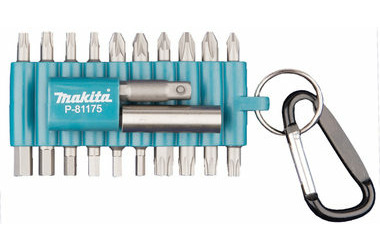 Makita P-81175 Sada bitov s karabínou (22 ks)