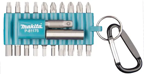 Makita P-81175 Sada bitov s karabínou (22 ks)