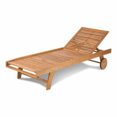 Fieldmann FDZN 4007-T Classic / Záhradné lehátko / Materiál: drevo (akácia) / Rozmery 190 x 70 cm / Nosnosť 110 kg