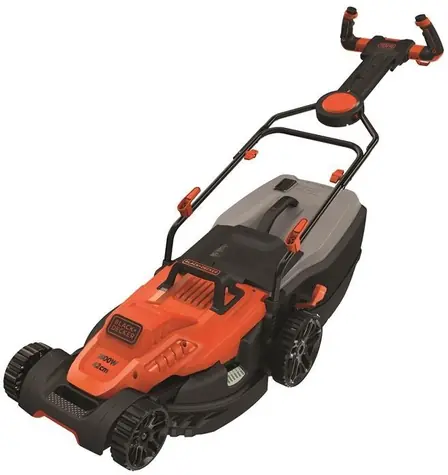 Black&amp;Decker BEMW481ES / Kosačka na trávu / 1800W / až 800 m2 / Záber 42 cm / Kôš 50 L / Rukoväť EasySteer