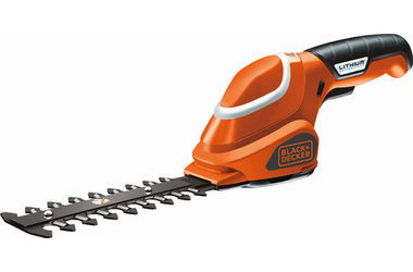 Black&amp;Decker GLS300 / Aku nožnice na kríky / 3.6V / 1.1Ah / Dĺžka čepele 15 cm / Rozteč zubov 8 mm